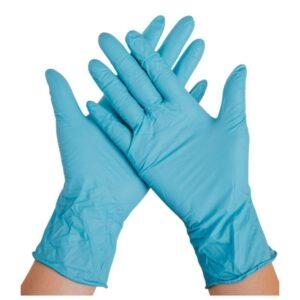 nitrile exmination gloves