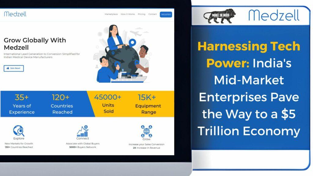 Harnessing Tech Power India's Mid-Market Enterprises Pave the Way to a $5 Trillion Economy Blog Banner